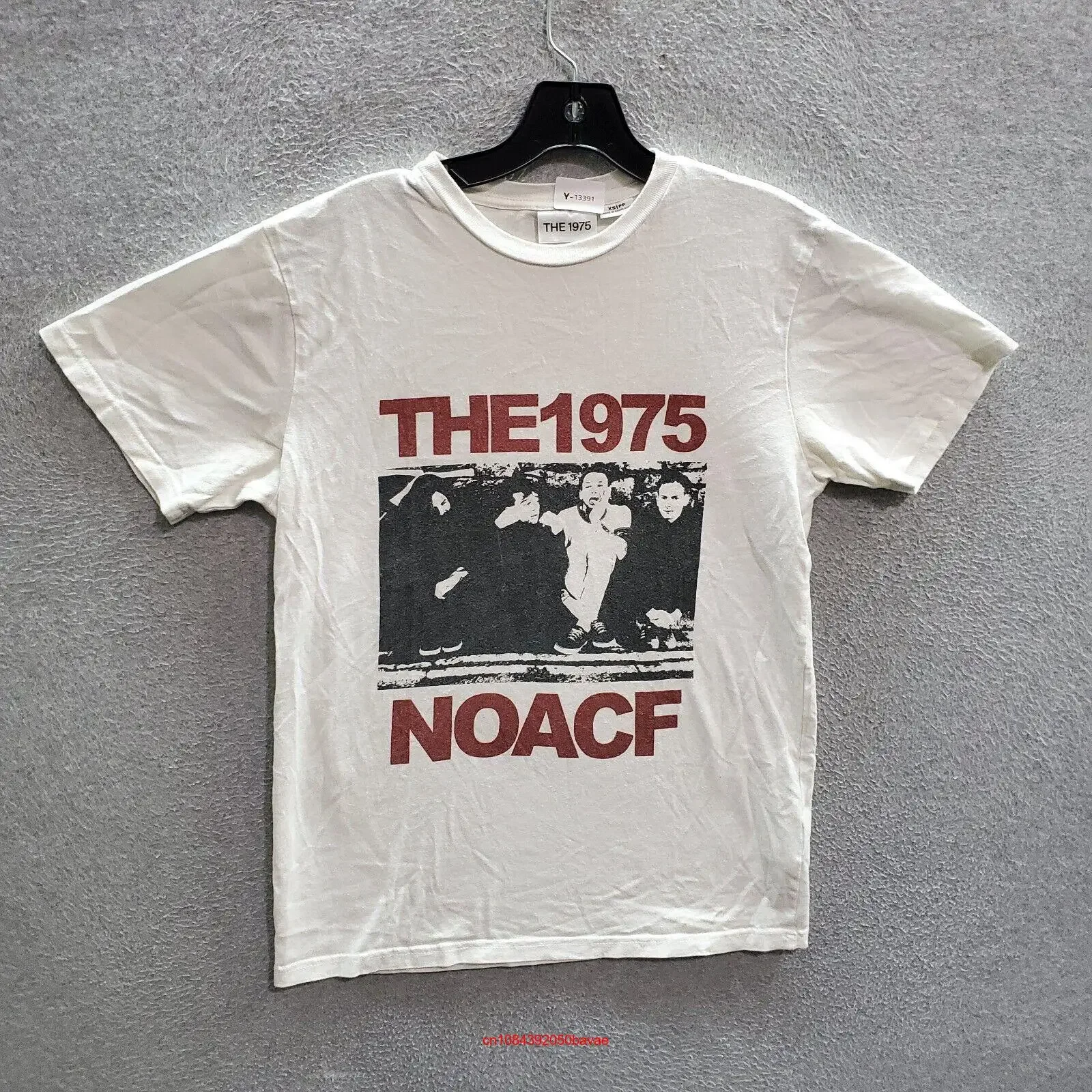 The 1975 Men T Shirt XS White NOACF 4th Studio Album Rock Band