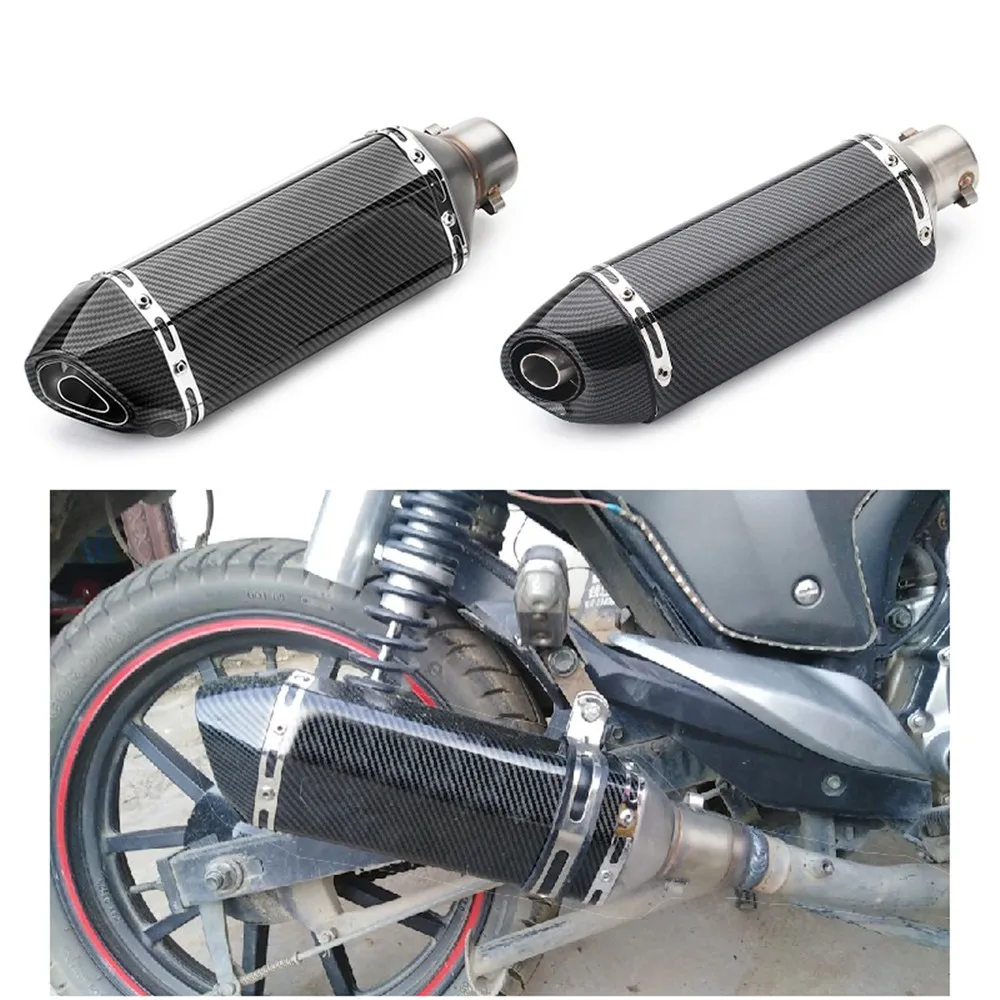 51mm Universal Accessories Motorcycle Exhaust Pipe Modified Muffler Pipe Echappement Moto Db Killer For Akrapovic XJ6 MT07 09 03