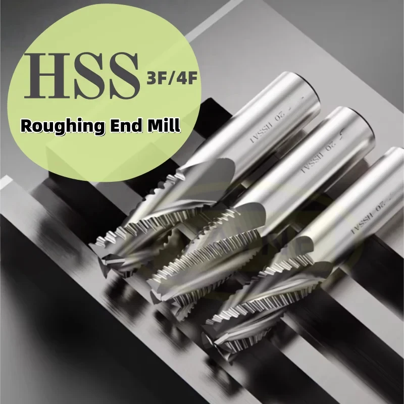 

Фрезы для черновой обработки HSS, 3-х и 4-х зубые, от 6 мм до 25 мм, для металлообработки, дюймовые, для ЧПУ, ISO 6мм, 8мм, 10мм, 12мм, 16мм, 20мм, 22мм, 24мм, 1 шт.