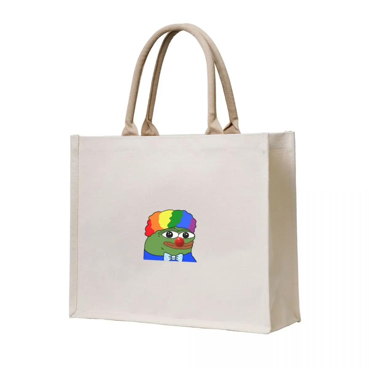 

PeepoClown Tote Bag cute tote bag bags luxury women university shopper bag Women's bags