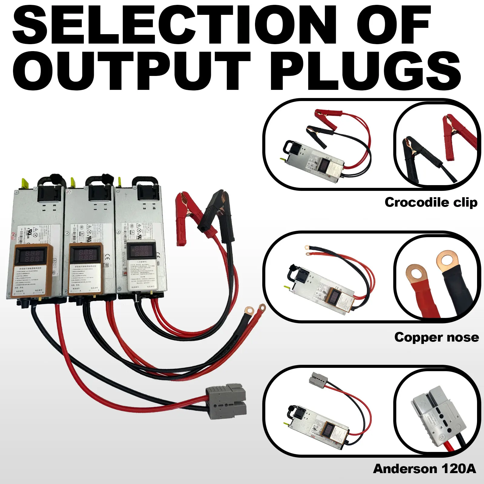 14.6V Lifepo4 Charger 12V 100A Lithium Battery Charger 110V-240V Input 1-15V Adjustable Fast Charger for Lifepo4 Battery