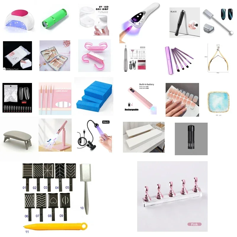 114W Gel Polish Dryer with Motion Sensor LCD Display Fast Drying Gel Nail Manicure Tool UV LED Lamp for Nail