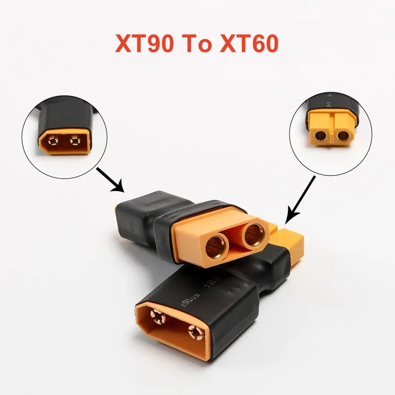 1pcs XT90 to XT60 Male/Female Connector Adapter power charger For RC Helicopter Car Plane LiPo Battery Plug Connector