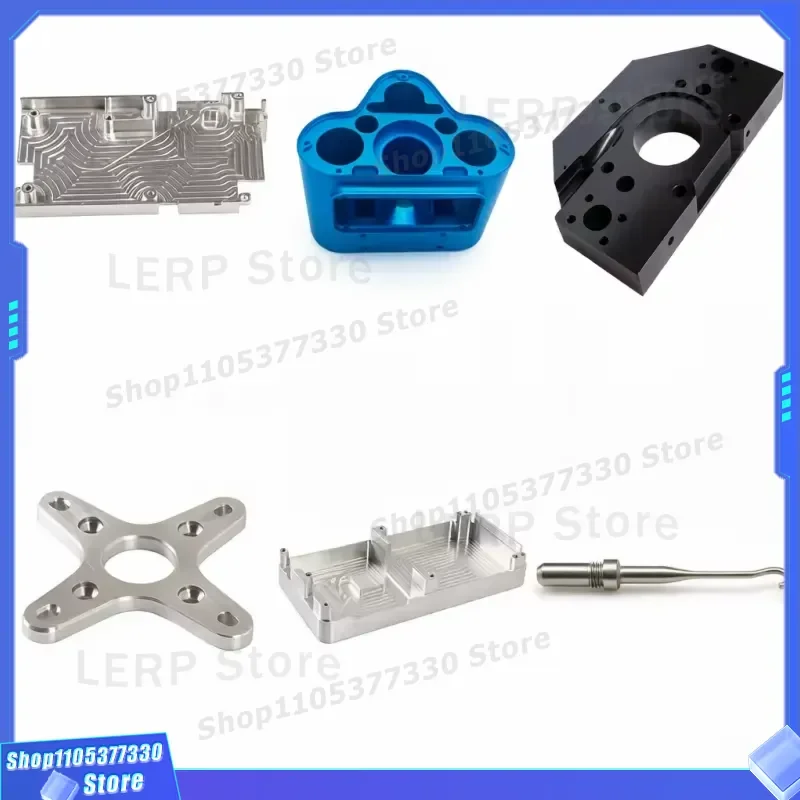 Custom CNC Machined Aluminum Steel Parts Non Standard Components for Automated Machinery Precision Manufacturing Service Non