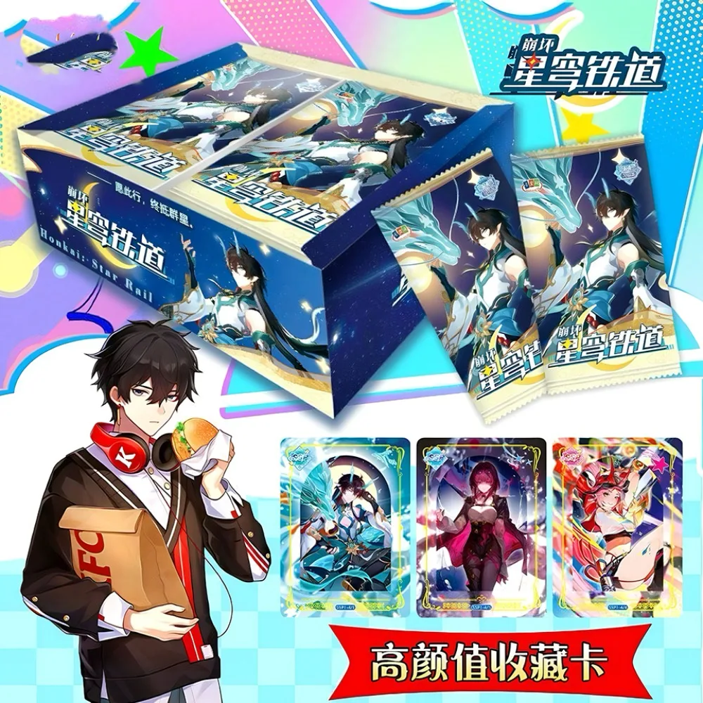 Honkai Star Rail‌ Collection Cards Role Playing Adventure Game IP Kafka Silver Wolf Exquisite Personality Rare Cards Fun Gifts view 2