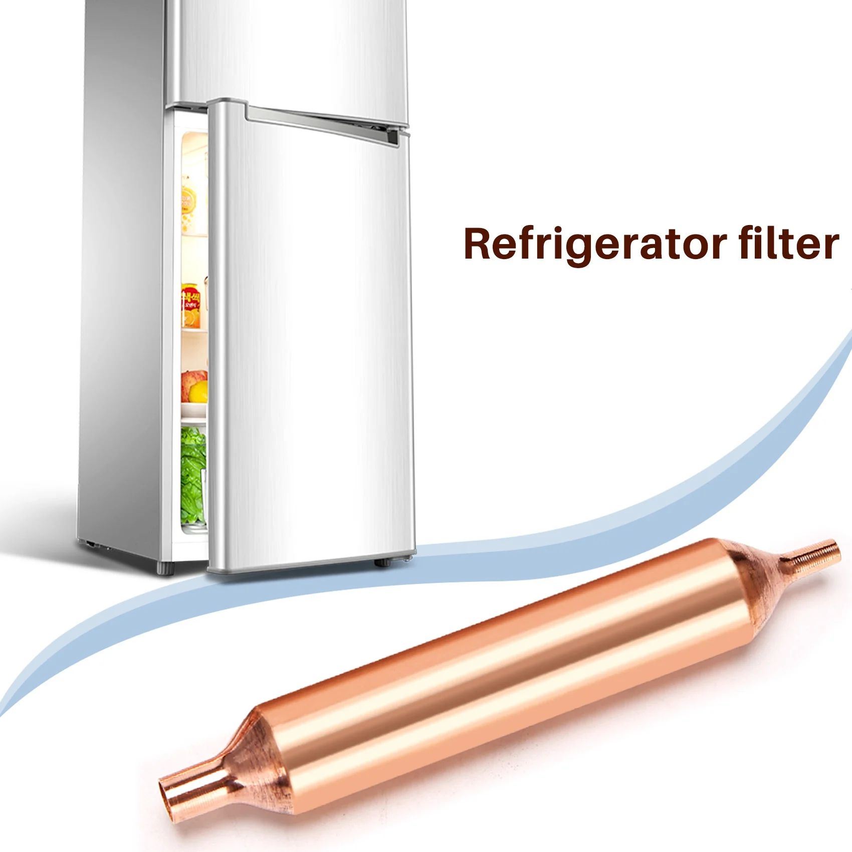 Filtre et sécheur pour réfrigérateur, 20 livres, 115x18mm, accessoires indispensables