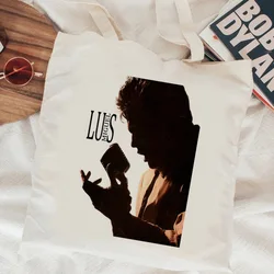 Luis Miguel shopping bag shopper jute bag cotton bolso shopping recycle bag bag bolsa compra fabric sacola custom