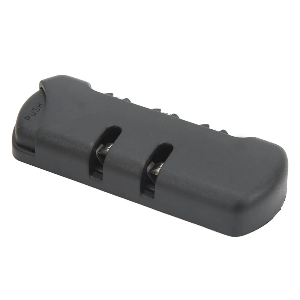 4 Pack 3 Digit Resettable Luggage Combination Lock Black ABS,Zinc Alloy Travel Suitcase Lock Self-Setting Password