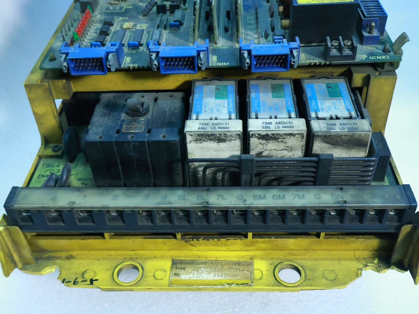 Used A06B-6058-H334 For FANUC A06B-6058-H334 Servo Amplifier A06B6058H334
