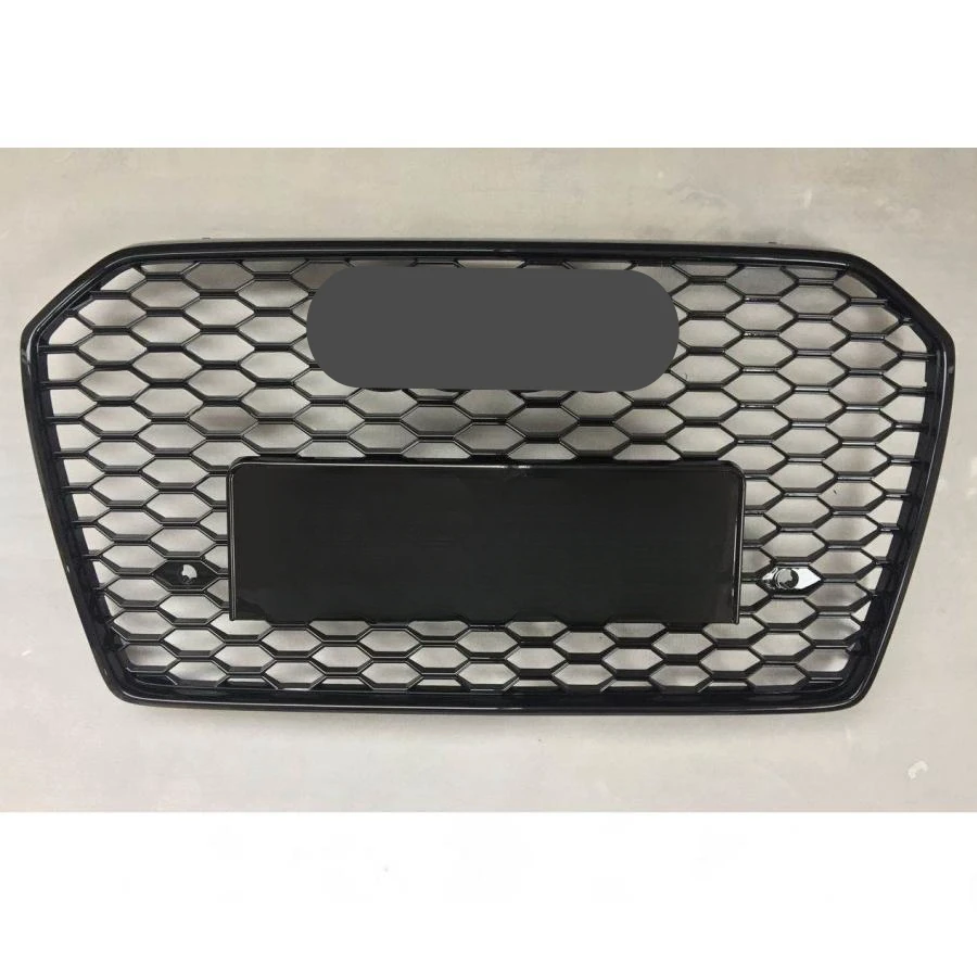 

Honeycomb Grill Front Hood Grille Car Front Bumper Grill Center Grille for RS6 Grill for A6/S6 C7.5 2016-2018 Fast Shipping