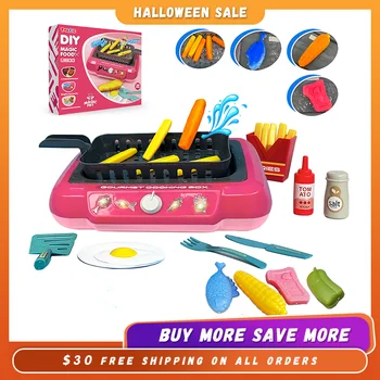 Color Changing Kids Food Fryer Pretend Cooking Toy