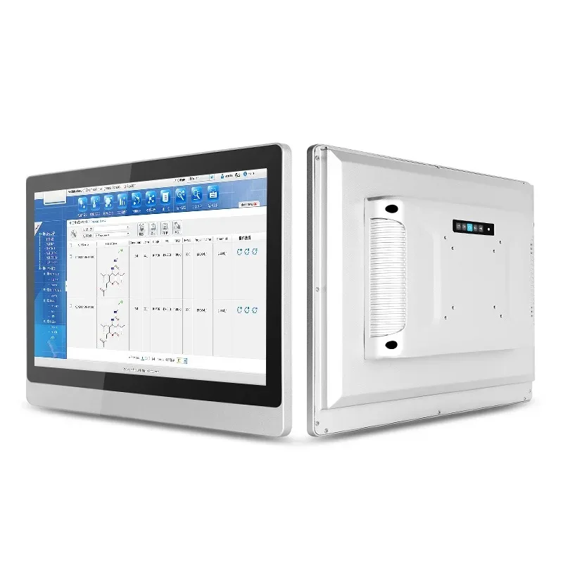 Applicable to 19 inch widescreen resistive display, anti-interference and anti surge wall mounted desktop touch display screen