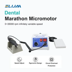 ELIJAH 35000 RPM Polishing Machine E-Type Micromotor For Denture Polish Equipment Dental Handle Grinder Manicure Tool