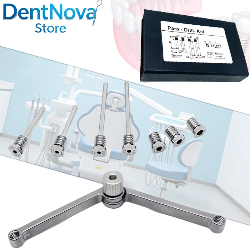 

Dental Implant Parallel Guide Set for Implant Surgery Locator Position Tool Dentist Kit
