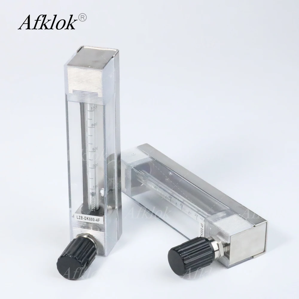 

6~60,25~250,100~1000ml/min Stainless Steel Glass Rotameter High Precision Liquid Air CO2 Hydrogen Argon Gas Flow Meter