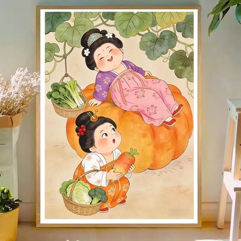 

Наборы для вышивания крестиком Cute Beauty 9CT 11CT: готовые комплекты с нанесенным рисунком, нитки, иглы, наборы для рукоделия, декор для дома