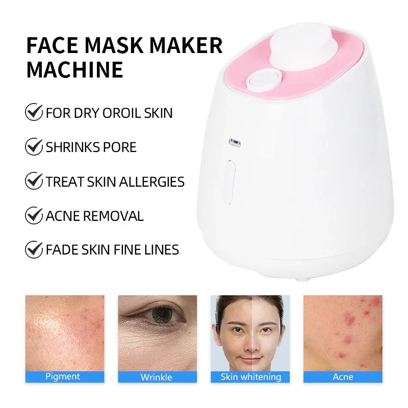 Home DIY Mask Machine Automatic Homemade Moisturising Pure Plant Beauty Mask Machine Fruit and Vegetable Beauty Mask Machine