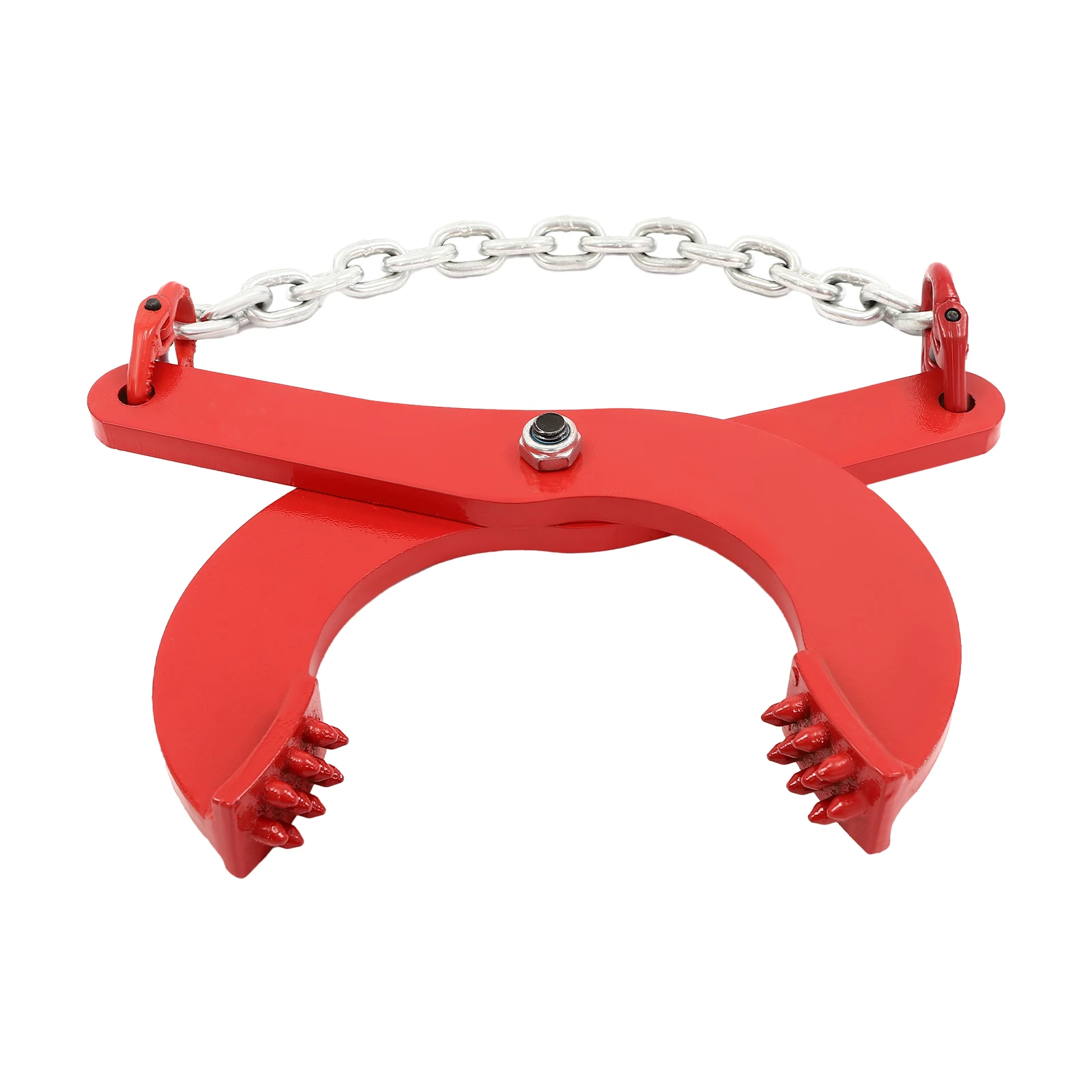 2000 kg Paletten-Zugklemme, 0–17 cm Öffnungs-Hebeklemme, Ziehpaletten, Stahlklemme zum Heben und Transportieren