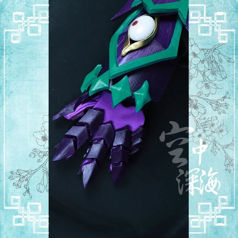 Pre-selling Redo of Healer Keyaru Hand Armor Halloween Carnival Fancy Party Cosplay Props for Carnival Comic Show view 3