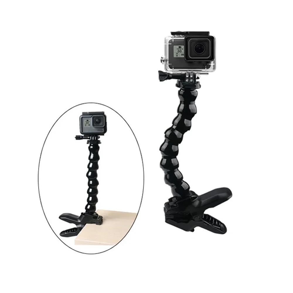 For GoPro Hero 12 Flexible Gooseneck Mount Adjustable Angle Extension Arm For GoPro Hero 12 11 10 9 8 7 DJI Action 3 Insta360 X3