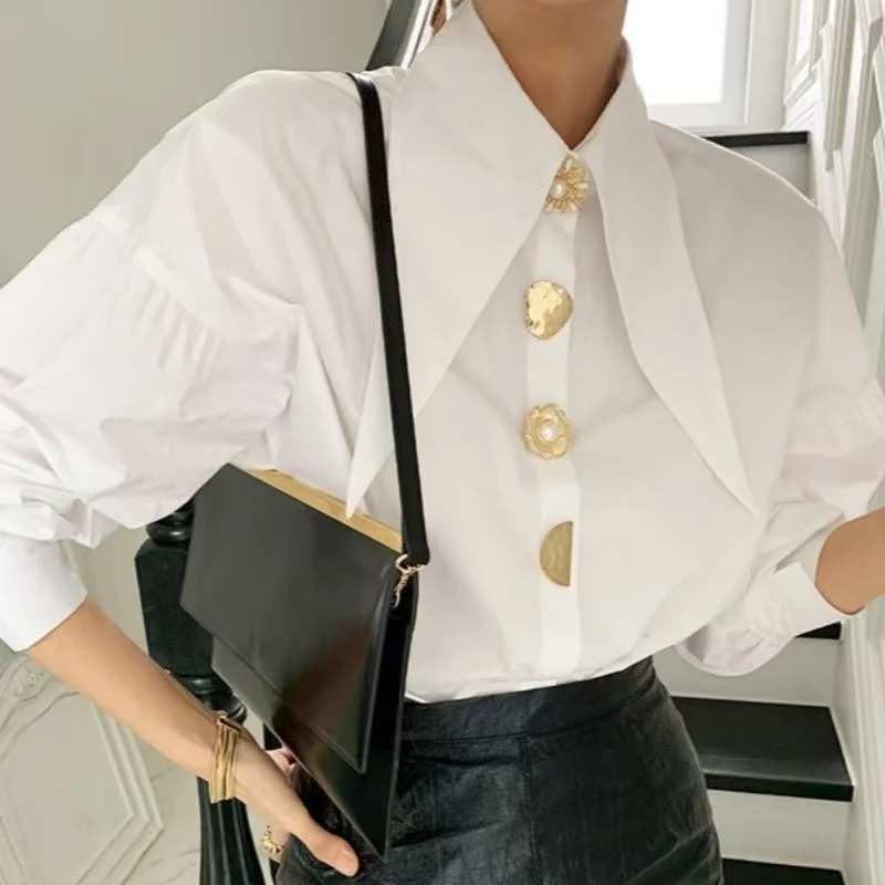 Thumbnail 4 - #19 Trending Womens Button Down Blouses Right Now