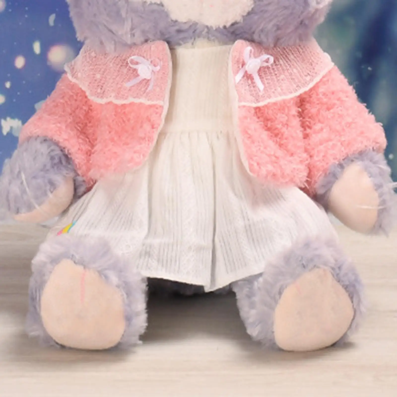 

Плюшевая кукольная одежда для 13-дюймовых плюшевых кукол, аксессуары для ролевых игр, милые DIY