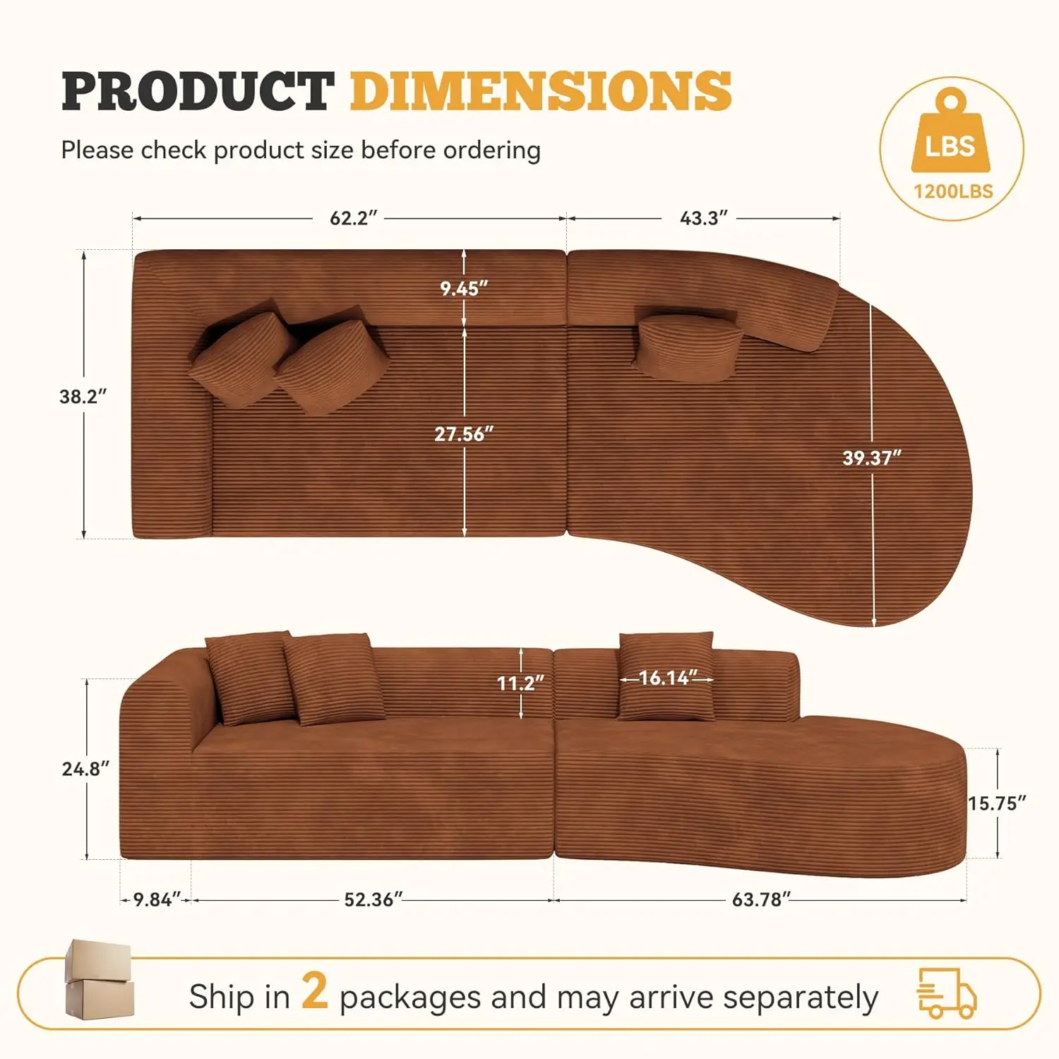 Thumbnail 2 - #4 Compare Modular Sectional Sofas Before You Buy