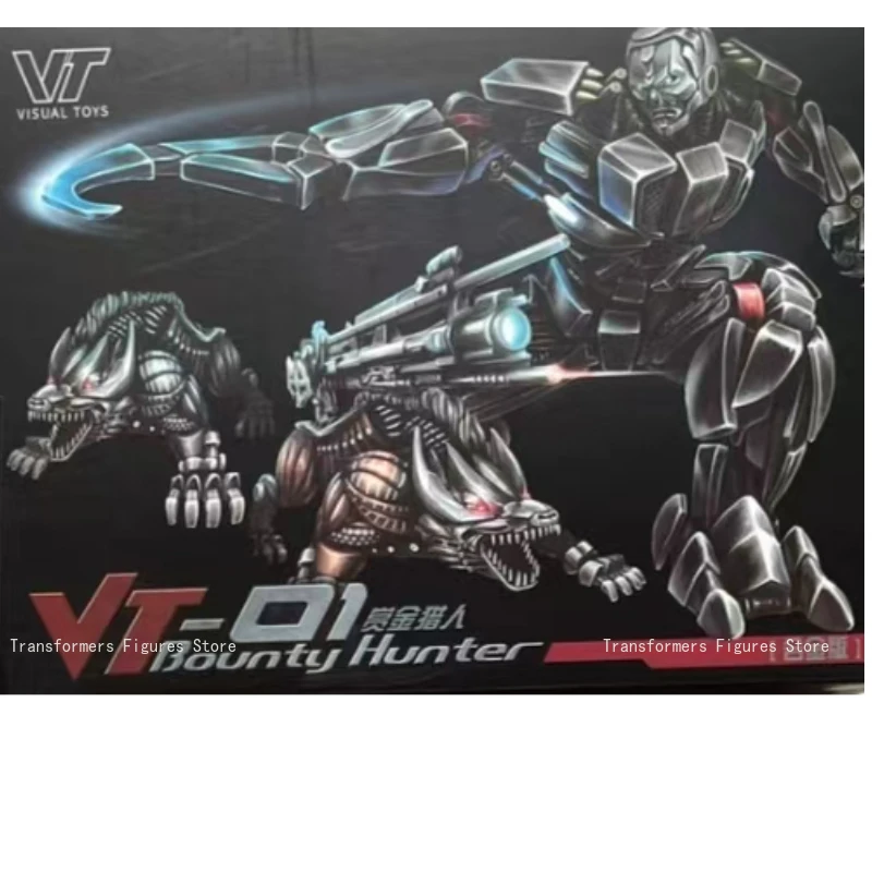 التحول تحفة VT01 VT-01 قفل بيرو قتل الفيلم KO VS UT R01 سبيكة مع اثنين من الكلاب أنيمي عمل الشكل ألعاب روبوتية