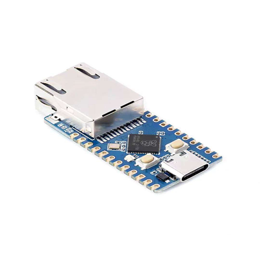 Micro Snow Raspberry Pi RP2040 Development Board Ethernet Module Compatible with Raspberry Pi Pico RP2040-ETH