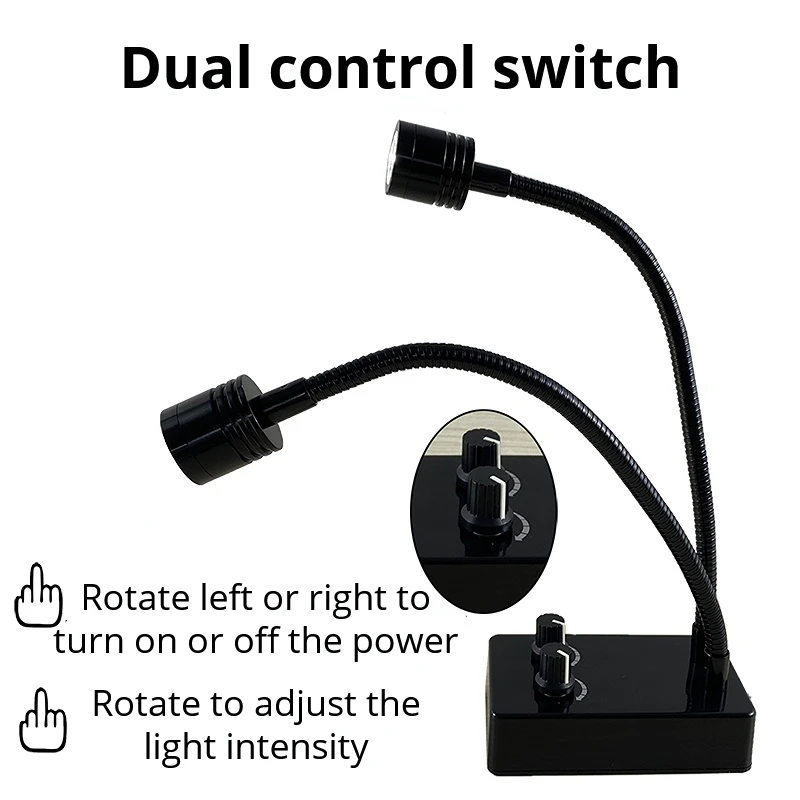 Gooseneck Lamp LED Microscope Light Source Illuminators for Industrial Camera Digital Microscope Phone Soldering Repair Welding view 6