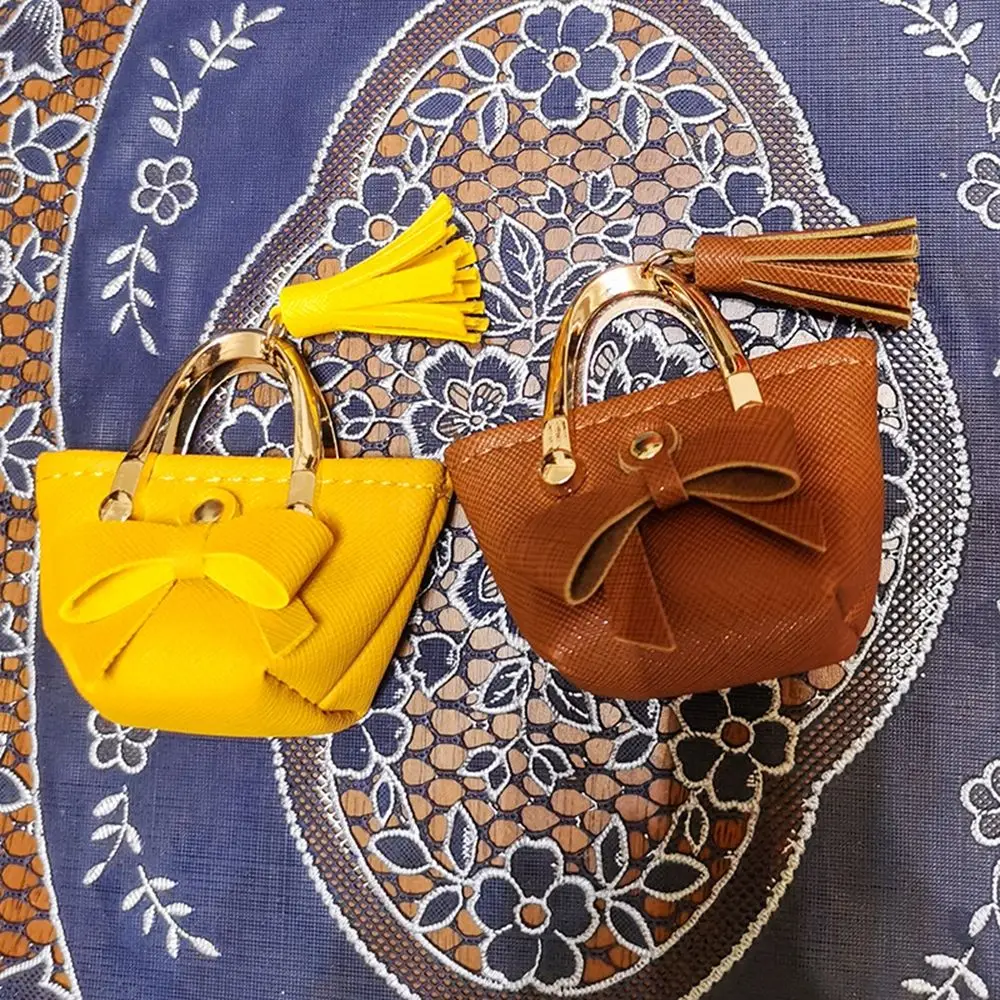 Borsa in miniatura di moda borsa a tracolla in pelle da donna per bambole BJD 1/6 abiti accessori casa delle bambole giocattoli regalo per ragazze