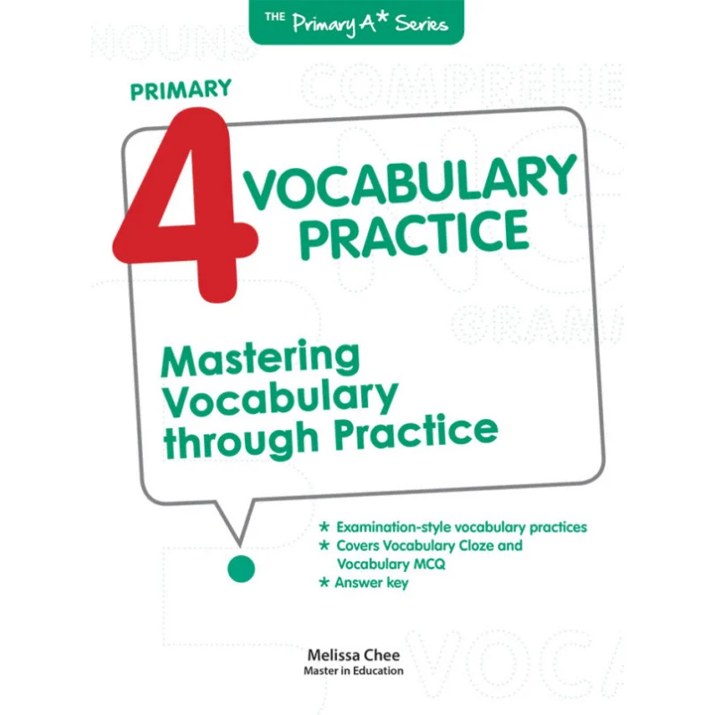 

Complete Vocabulary Practices P4 Melissa Chee Curriculum Planning And Development 9789811165238 Book