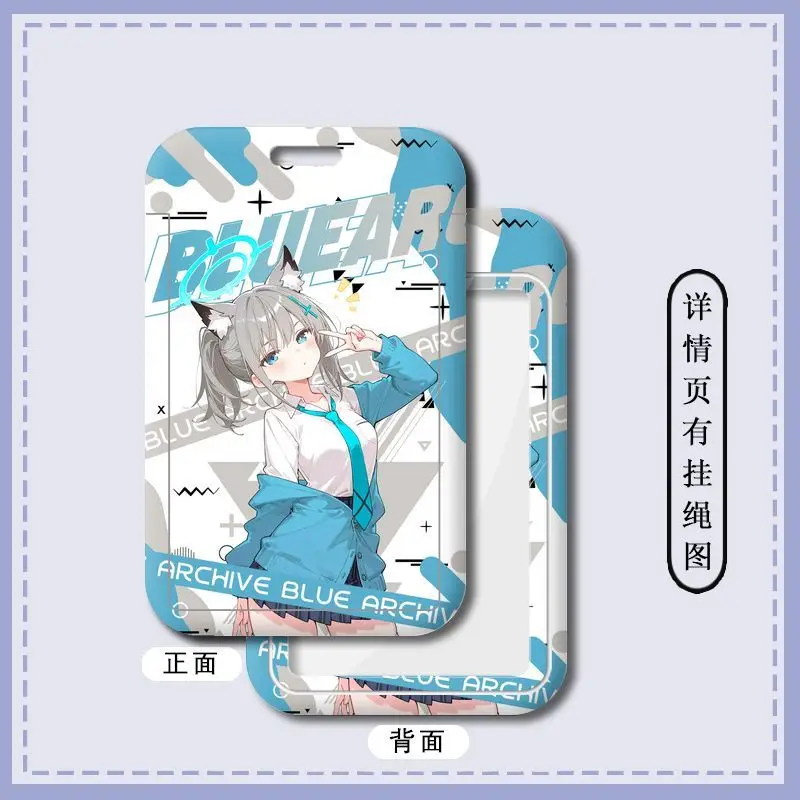 أنيمي Onikata Kayoko طالب بطاقة الهوية حافلة مترو الانفاق الطويق واقية وجبة حامل بطاقة مكان مول قلادة هدية عيد ميلاد