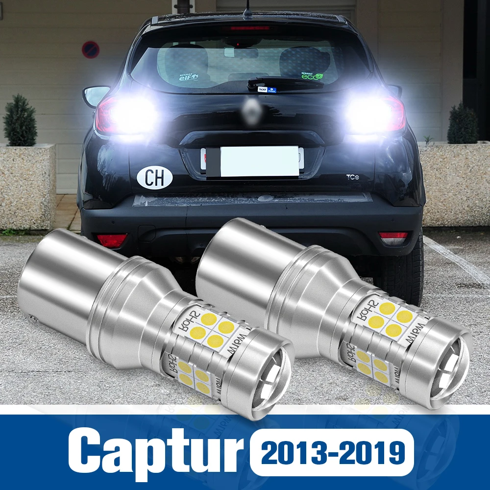 

2pcs LED Reverse Light Back up Lamp Accessories Canbus For Renault Captur 2013-2019 2014 2015 2016 2017 2018