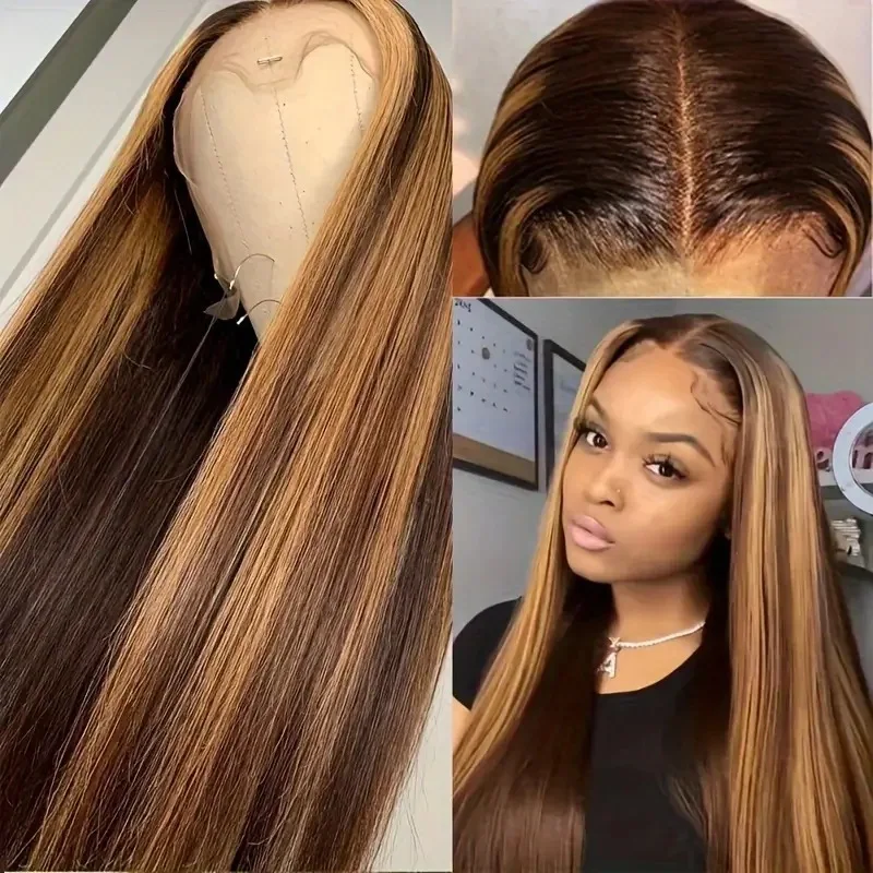 comercio-transfronterizo-de-amazon-peluca-de-cabello-liso-largo-color-piano-a-la-moda-peluca-de-cabello-liso-medio-con-encaje-frontal-muy-vendida