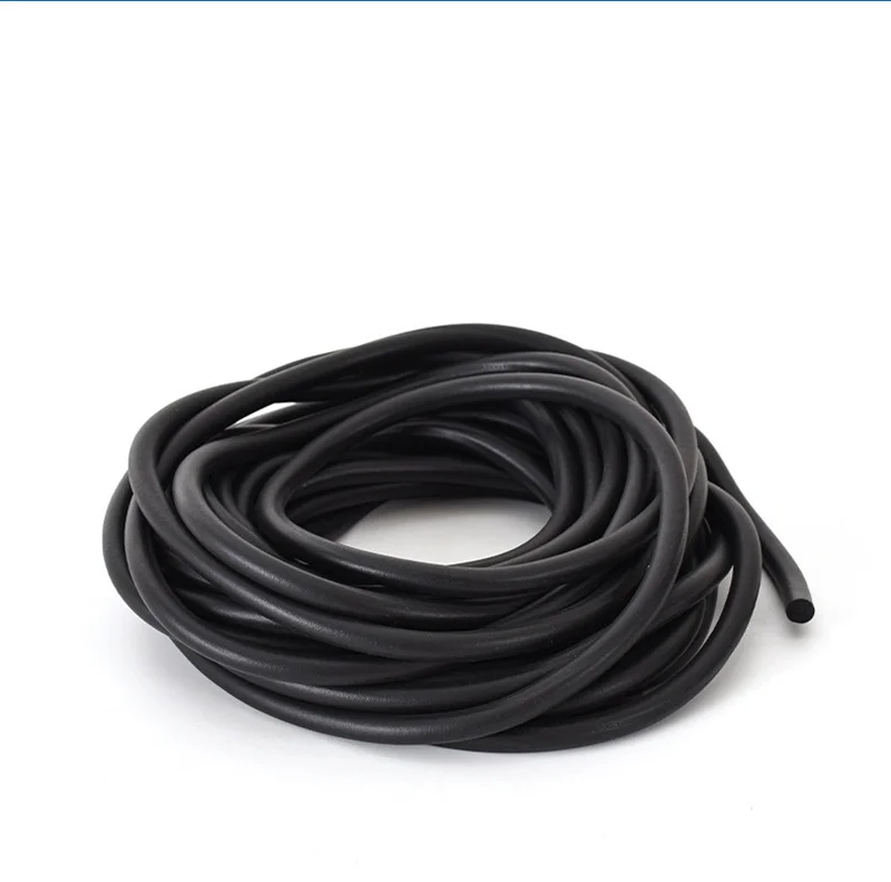 1-30M Black EPDM Rubber Foam Sealing Strip Round Sponge Cord Bar For Cabinet Door Seal 1.5/2/2.5/3/3.5/4/4.5/5/5.5/6/6.3~30mm