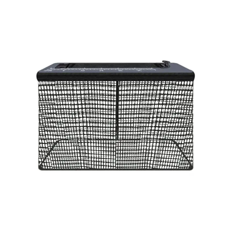 

Floating Fish Basket Minnow Bucket Large Easy To Use Fast Drying Square Fish Basket For Keeping Minnows Shrimp For Caught Fish