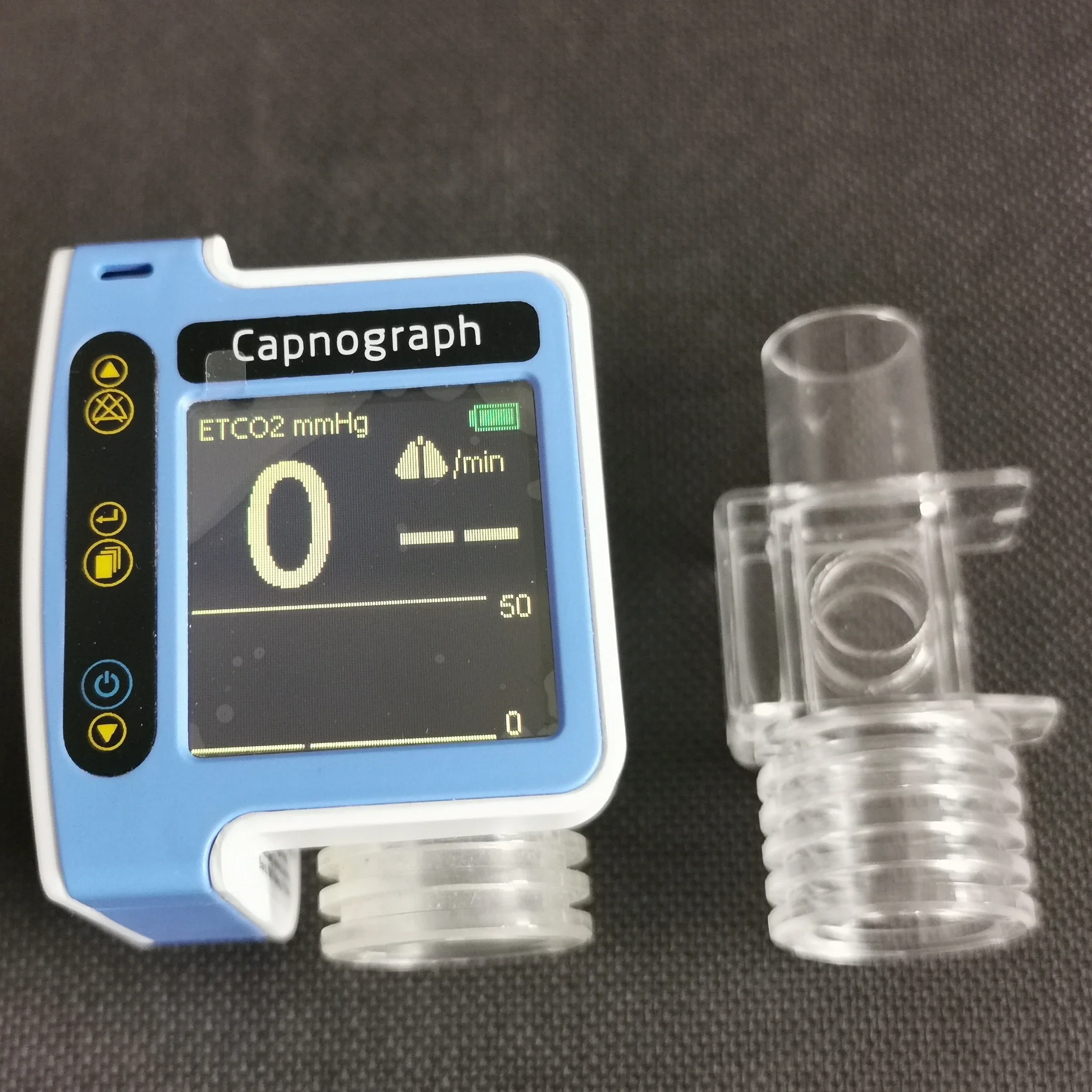 Animal  Small smart real time Capnograph  ETCO2  monitor for pet clinic animal hospital ICU and emergency veterinary use