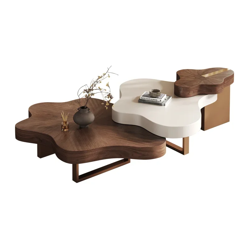 

Customizable Modern Luxury Coffee Table Nordic Minimalist Unique Italian Coffee Table Mini Sweet Center Simple Metal Couchtisch