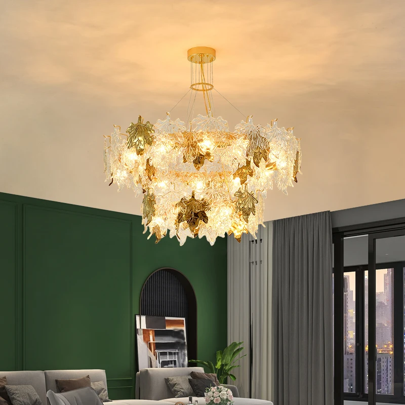 Luxury Living Room Chandeliers Morden Style Hotel Hall Restaurant Bedroom For Ceiling Decor Indoor Hanging Light Fixture