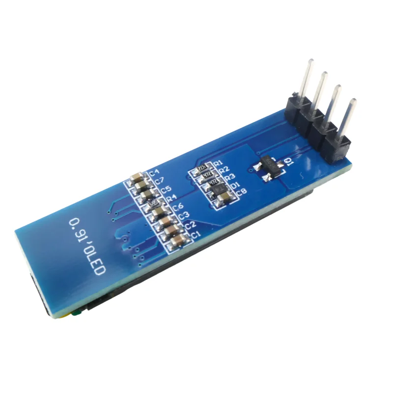 

0.91 Inch OLED Display Module 128x32 Resolution IIC Interface White/Blue Optional Compatible with 3.3V-5V Microcontroller