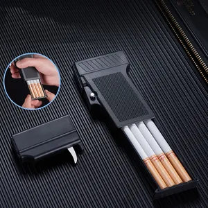 Creative Buthan Gas Split Lighter, Custom Cigarette Box, can hold 8 regular cigarettes, new 9 Main Personalized Lighter Sales - №8