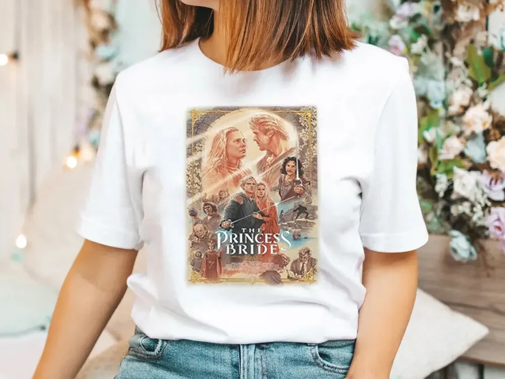 The Princess Bride 1987 Movie Robin Wright Vintage Funny Gifts Men Women T-shirt