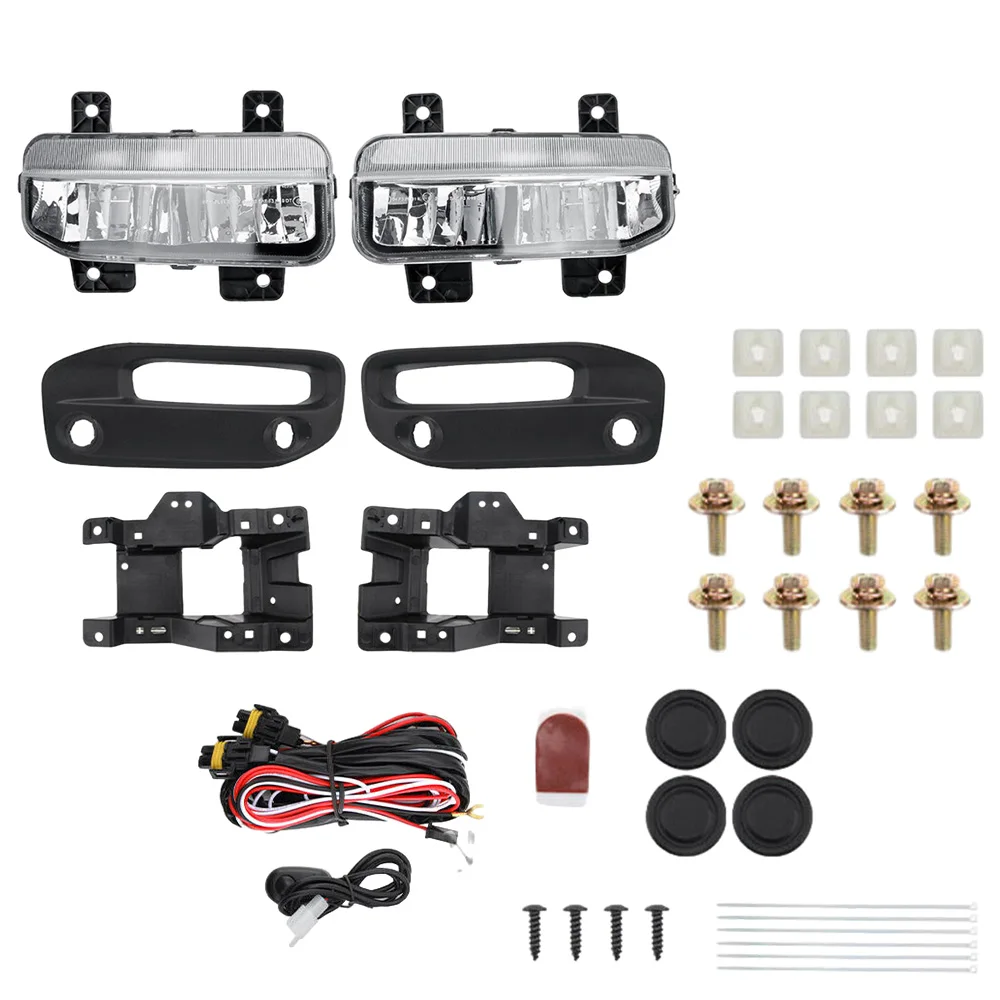 

1 set Fog Lights for Dodge Ram 2500/3500 2019-2021 Part Numbers: 30-0660-09 68273291AB CH2592158 68273292AB CH2593158