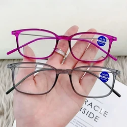 Fashion Classic Anti Blue Light Blocking Reading Glasses for Women and Men Optical Computer Eyeglasses Presbyopia +1.0 To +4.0