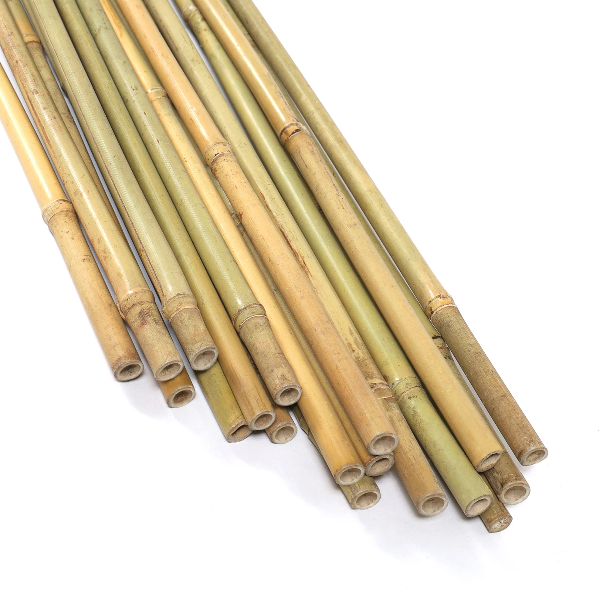 

2 ft. x 5/16 in. Natural Bamboo Eco-Friendly Garden Plant Stakes for Climbing Support (100-Pack)