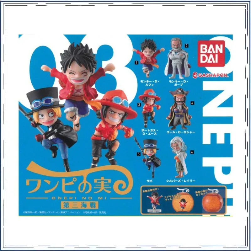 

ONE PIECE Monkey D. Luffy Monkey·D·Garp Gashapon Ornament Anime Figures PVC Model Collectible Toy