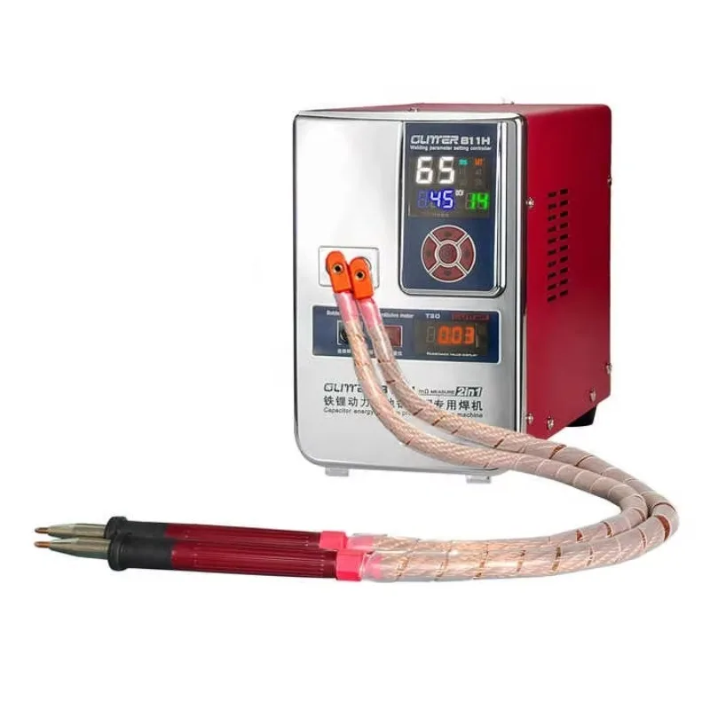 

811H Energy Storage Battery Spot Welding Machine 42KW Weld 0.45mm Copper Lithium for Power Supply Battery with 75A+73B Pen