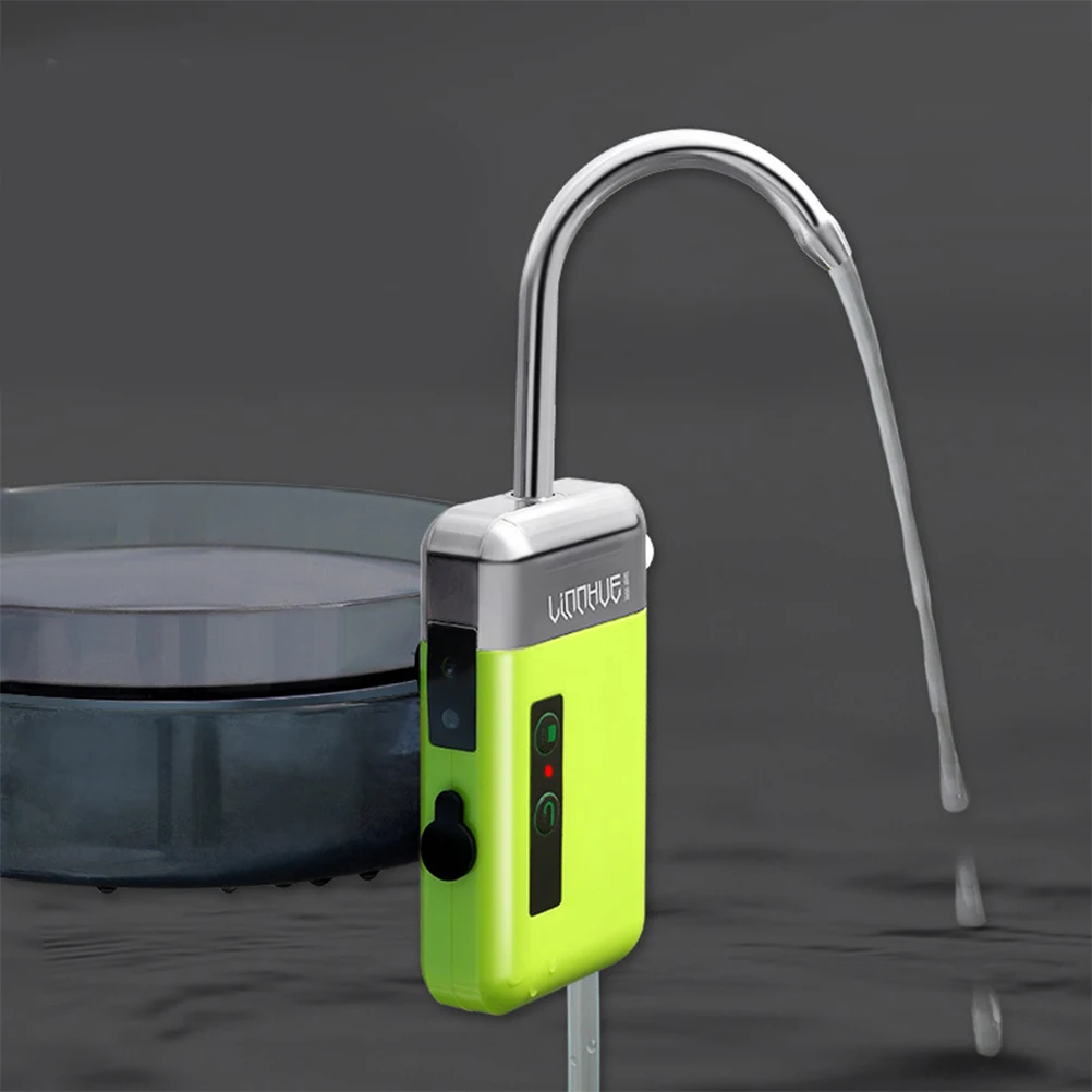 

Oxygen Pump Rechargeable Water Dispenser Air Fish Tank Aquarium Multifunction LED Lights Quiet Practical Sewage Aerate Bait Pet