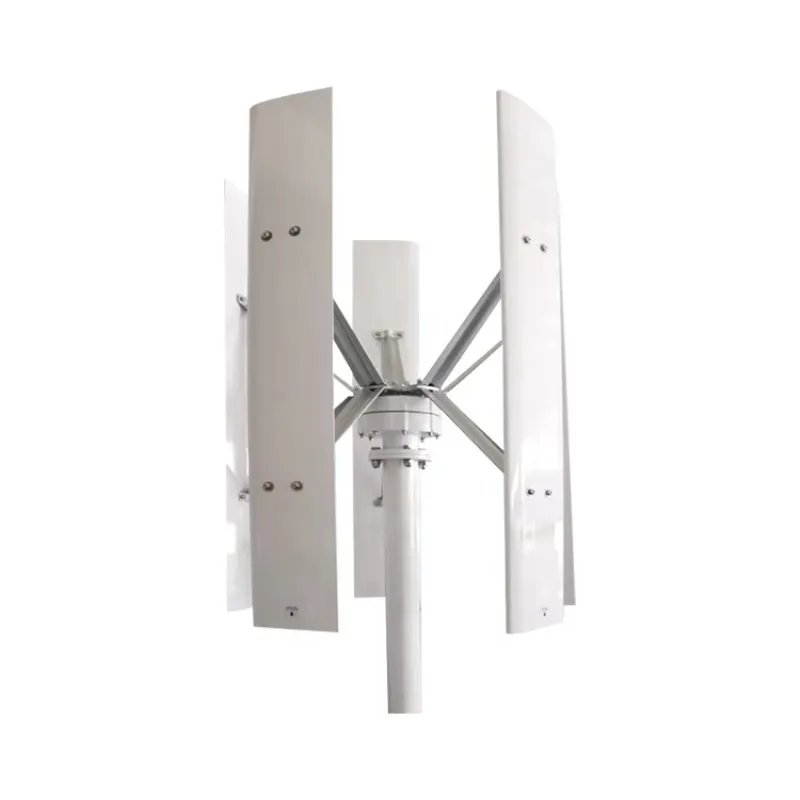 2000W 12V 24V Vertical Axis Wind Turbine Silent Aluminum Alloy Blade Wind Turbine Price Alternative Energy Generator